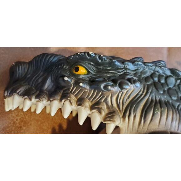 Vtg 1998 Tristar Pictures Rubber Head Godzilla Toho Co Equity Toys Roars Works - Picture 11 of 14